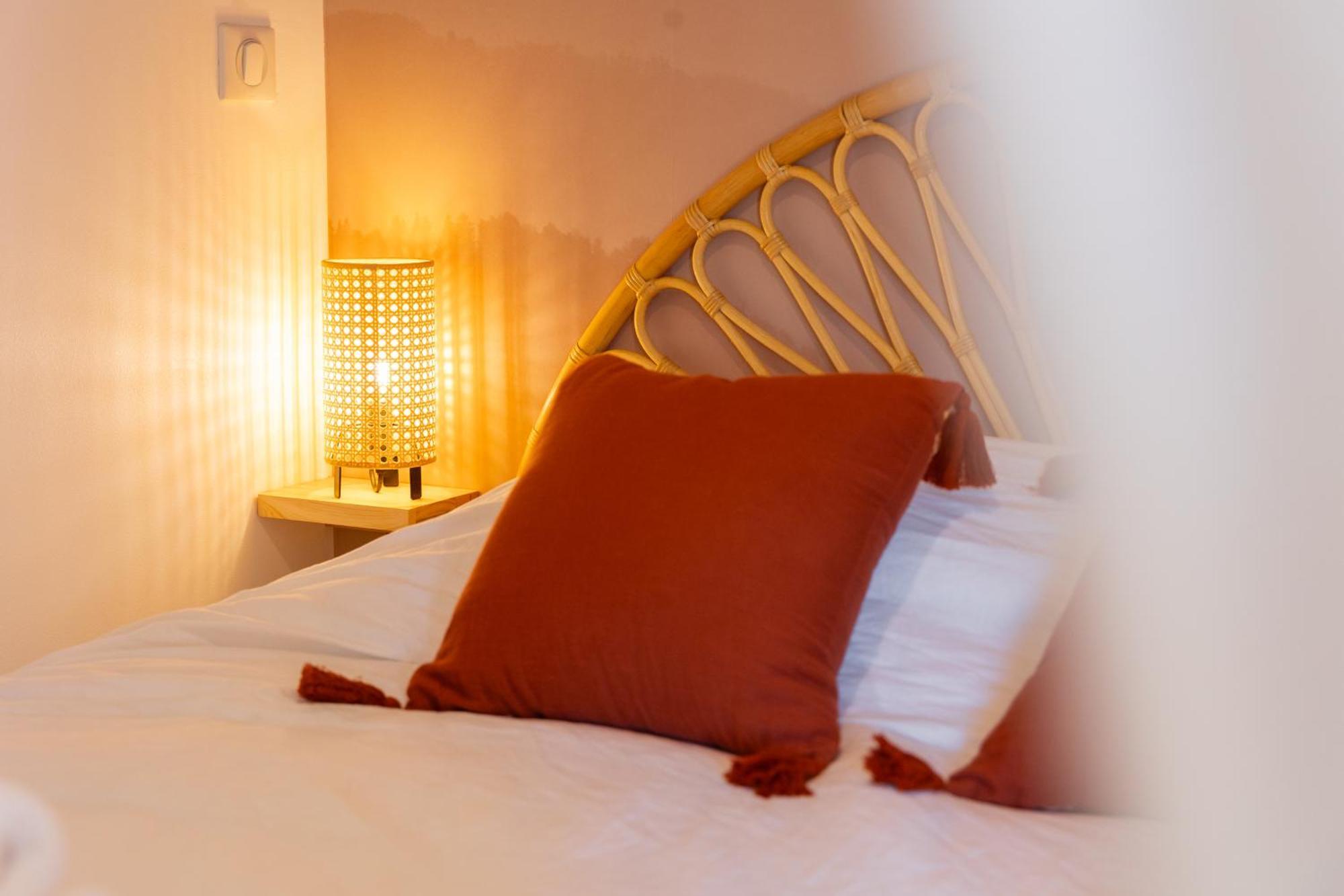 Appart Cosy, Piscine, Clim, Parking Prive - Proche Plage - Arrivee Autonome - Lit Queen Size Ла-Сейн-сюр-Мер Экстерьер фото